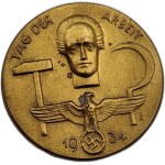 NSDAP commemorative badge "Tag der Arbeit 1934". - Third Reich