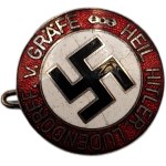 NSDAP party badge - Third Reich RZM m1/73