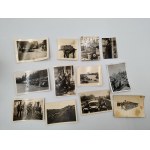 Lot of 12 photographs - Third Reich - soldiers, tanks , artillery, transport Poland - Russia 1942, Hitlerjugend, May 1, 1933