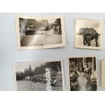 Lot of 12 photographs - Third Reich - soldiers, tanks , artillery, transport Poland - Russia 1942, Hitlerjugend, May 1, 1933