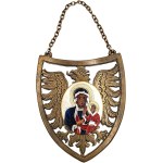 Collection of Patriotic Guttergraphs - Our Lady of Czestochowa, [ guttergraph , eagle ] 2nd half of 20th century.