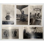 Collection of photographs - Baptism and launch of balloon "Sanok" (SP-ATN) - Sanok 1936 [ Balloon Shows, 2nd Podhale Rifle Regiment ].