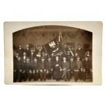 Group photograph - Members and banner - Catholic Railway Workers