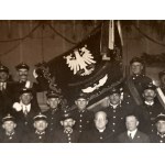 Group photograph - Members and banner - Catholic Railway Workers
