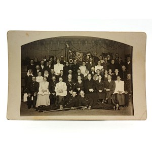 Group photograph - Society of the Heart of Jesus Kozy period of the Second Republic [ Bielsko, Kozy ].