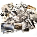 Collection of more than 100 photographs of Sanok - Second Republic / 1950s [ motorization, horses ].