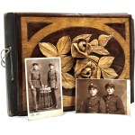 [54th Infantry Regiment ] - Commemorative family album with over 150 photographs including soldiers from the 54th Border Rifle Infantry Regiment, Ternopil 1930s