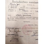 3rd Podhale Rifle Regiment - Skiing Certificate - Bielsko January 19, 1934 [ signatures and stamps of commanders and commanders of 3rd S.P. Regiment Bielsko - Skiing ].