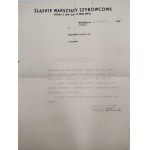 Silesian Glider Workshop in Bielsko - Certificate - Bielsko August 1, 1936