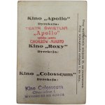 Legitimation - Apollo Cinema / Roxy Cinema / Colosseum Cinema - Chorzow 1939 [ Cinema theater ].