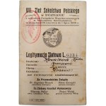 Legitymacja Zlotowa - VII Zlot Skokolstwa Polskiego w Poznaniu / Stamp Polskie Towarzystwo Gimnastyczne SOKÓŁ w Brzeszczach [ Poznań , Brzeszcze, National Exhibition in Poznań 1929 ].