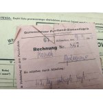 Zbiór dokumentów i rachunków z przedwojennego Cieszyna - Cieszyn, okres II RP