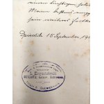 Leon Krzysztoforski Dziedzice Vodka and Liquor Factory - labor certificate - Dziedzice 1900 [ Czechowice - Dziedzice ].