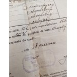 School certificates and morals - Wadowice 1920s/30s