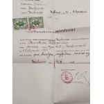 School certificates and morals - Wadowice 1920s/30s