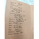 Bolshevik War 1920 - Letter to the Headquarters of the Column of the 2nd Army Headquarters in the Field - Buczkowice 1920 [ Seal of the Municipality Office and signature of the Mayor + Personalausweis Cader ].