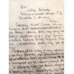 Bolshevik War 1920 - Letter to the Headquarters of the Column of the 2nd Army Headquarters in the Field - Buczkowice 1920 [ Seal of the Municipality Office and signature of the Mayor + Personalausweis Cader ].
