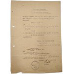 Certificate of citizenship and death on train - Rybnik 1930 / 1943 [ Third Reich ].