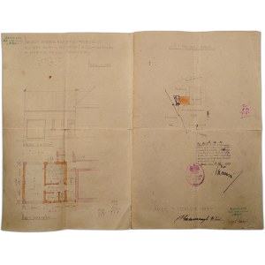 Progetto di edificio commerciale - Kozy 1937 [ architettura ].
