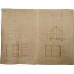 Progetto di edificio commerciale - Kozy 1937 [ architettura ].