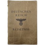 Passport from the Third Reich, known as the Deutsches Reich Reisepass [ Third Reich ].