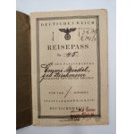 Passport from the Third Reich, known as the Deutsches Reich Reisepass [ Third Reich ].