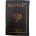 Republic of Poland - Passport - Second Republic [ Ostrava, Bogumin ].