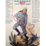 Fire Department - Fire Department Calendar for 1937 - [ unique ].