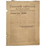 Journal of announcements for the Polish population of the districts - Bendsburg (Będzin) Bielitz (Bielsko) Blachstädt (Blachownia) Ilkenau (Olkusz) Krenau (Chrzanów) Saybusch (Zywiec) Sosnowitz (Sosnowiec) Warthenau (Zawiercie), September 1944 [ Warsaw Up