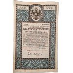 Bond - 1000 crowns - Austria-Hungary , Wien 1917 [ Austria ].