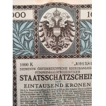 Bond - 1000 crowns - Austria-Hungary , Wien 1917 [ Austria ].