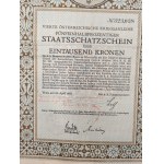 Bond - 1000 crowns - Austria-Hungary , Wien 1916 [ Austria ].