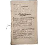 [Veterinary medicine, first half of 19th century ] - Instruction on animal pestilence for Dominions, Chyrurgs and Judges, Lviv 1844 [ medicine, horses, hippics, cattle, rabies ].