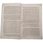Pastoral letter by Francis de Paula , Bishop of Tarnów, Tarnów 1833