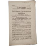 Okólnik C.K. Rządu Krajowego Galicyjskiego - Śmierć Cesarza Franciszka I, wyciąg z Testamentu Najjaśniejszego Władcy, Tarnów 1855