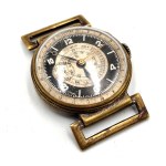 Military type watch with chronograph 1940s [ ORA ].