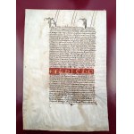 [Manuscript] Manuscript parchment - legal document (Spain, 16th century) - Franciscan and missionary Juan de Plasencia (c. 1520-1590).