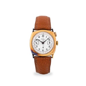 Wristwatches - # - Minerva brand. Model/reference chronograph...
