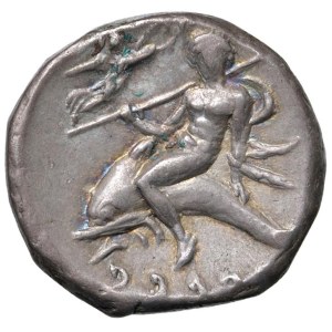 Greek Coins - § CALABRIA Tarentum (272-240 a.C.) Nomos - D/ ...