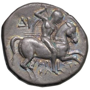Greek Coins - § CALABRIA Tarentum (272-238 a.C.) Nomos...