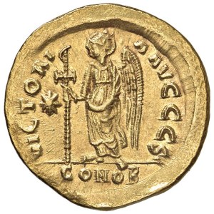 Byzantine Coins - § Anastasius (491-518) Constantinople - Sol...