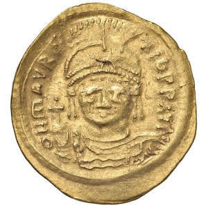 Byzantine Coins - Maurizio Tiberio (582-602) Costantinopoli ...