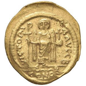 Byzantine Coins - Maurizio Tiberio (582-602) Costantinopoli ...