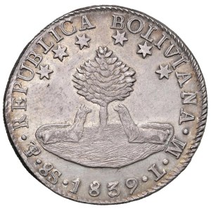Foreign Coins - BOLIVIA Republic (1825-) Potosi - 8 Soles ...