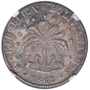 Foreign Coins - BOLIVIA Repubblica (1825-) Potosi - 8 Soles ...