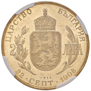 Zahraniční mince - BULHARSKO Ferdinand I. (1887-1918) 20 páka 19...