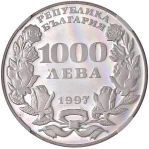 Foreign Coins - BULGARIA 1,000 Lever 1997 UNICEF - KM 232 AG ...