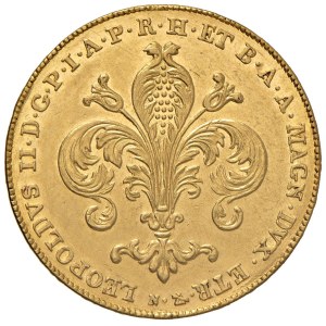 Italian Mints - FLORENCE Leopold II of Lorraine (1824-1859) 80...
