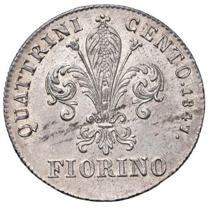 Italian Mints - FIRENZE Leopoldo II Lorena (1824-1859) Fiori...