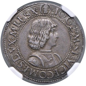 Włoskie mennice - MILANO Giovanni Galeazzo Maria Sforza i Ludo...